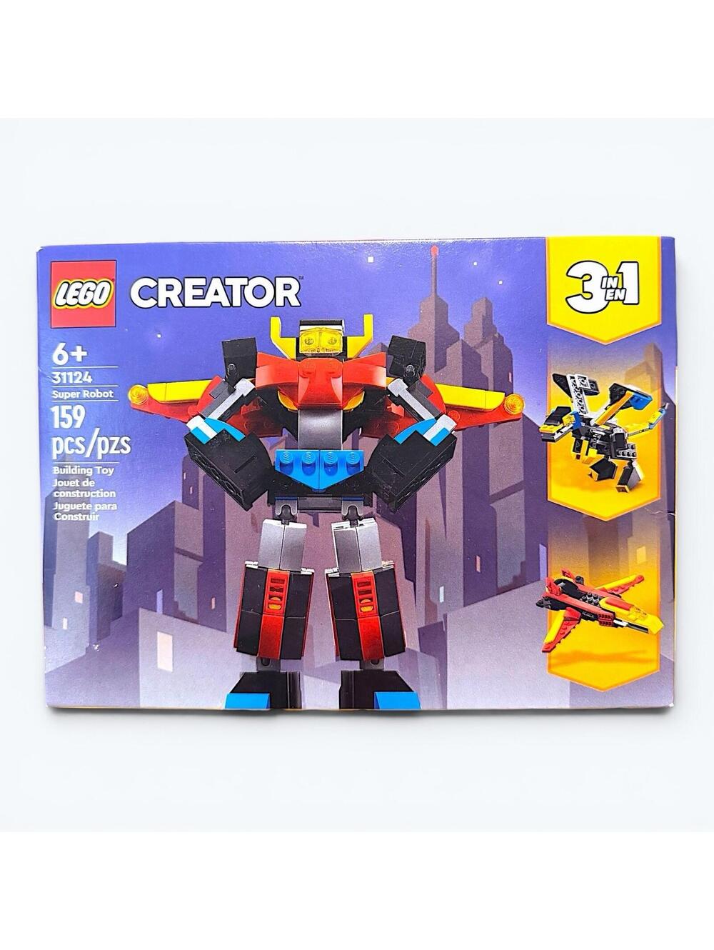 LEGO Creator Super Robot 3 In 1 - 31124 - New in Box